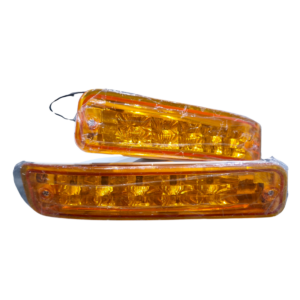 3 slot led bumper indicator light
