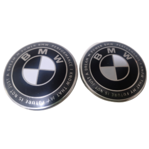 bmw grille badge (non oem black/white)