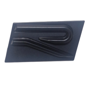 r line grille badge (non oem black/black)