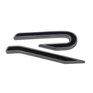 Home r line badge (non oem silver/black)